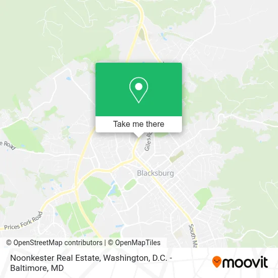 Noonkester Real Estate map