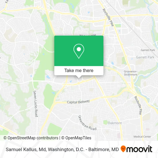 Samuel Kallus, Md map