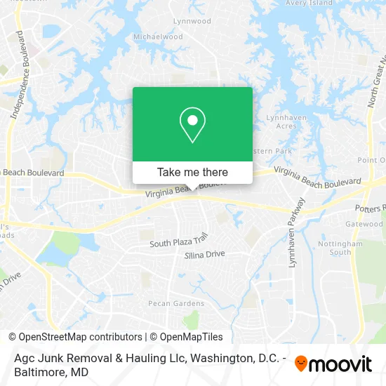 Agc Junk Removal & Hauling Llc map