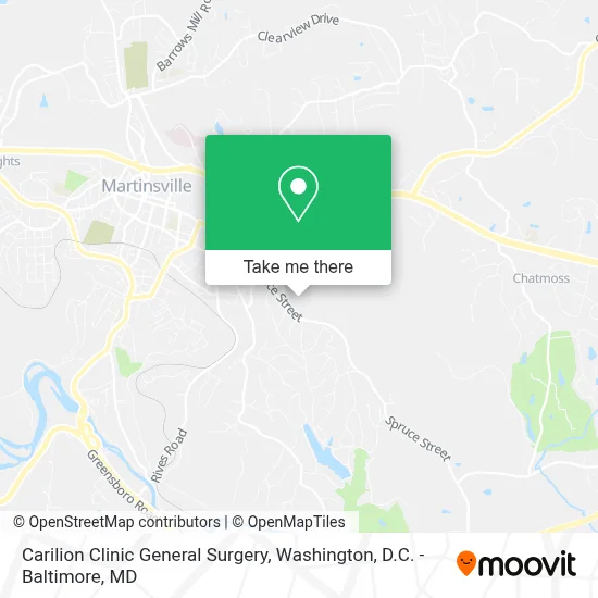 Carilion Clinic General Surgery map