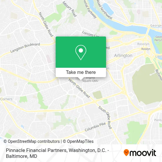 Pinnacle Financial Partners map