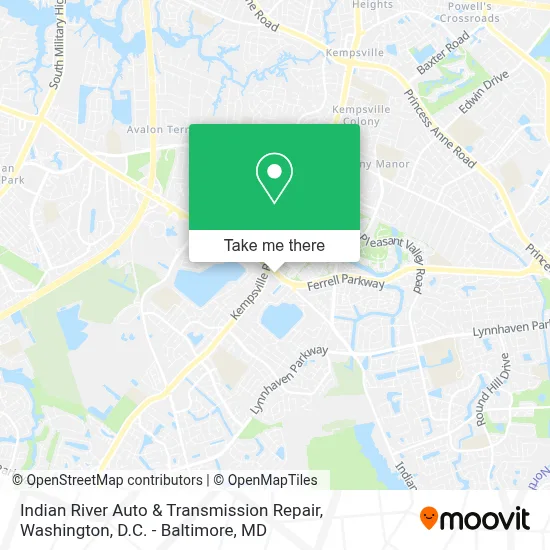 Indian River Auto & Transmission Repair map