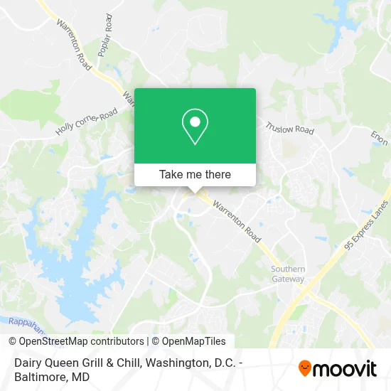 Dairy Queen Grill & Chill map