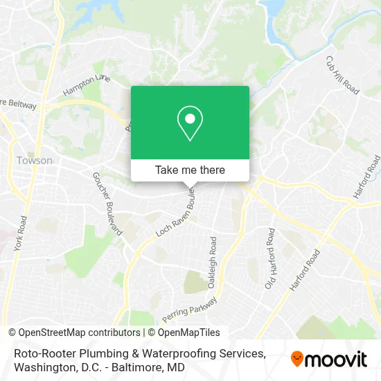 Roto-Rooter Plumbing & Waterproofing Services map