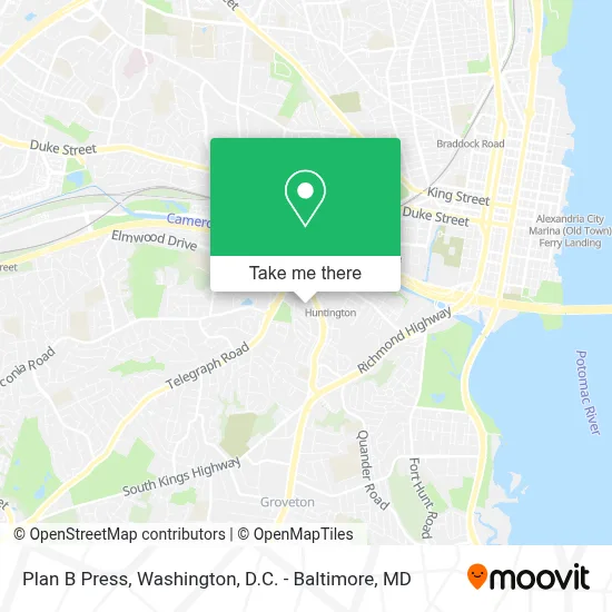 Plan B Press map