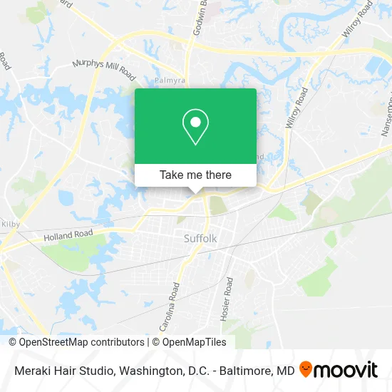 Meraki Hair Studio map