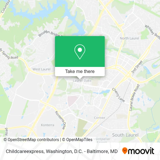 Childcareexpress map
