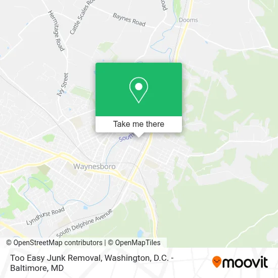 Too Easy Junk Removal map