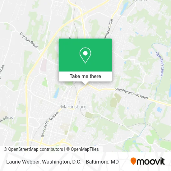 Laurie Webber map