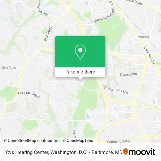 Cvs Hearing Center map
