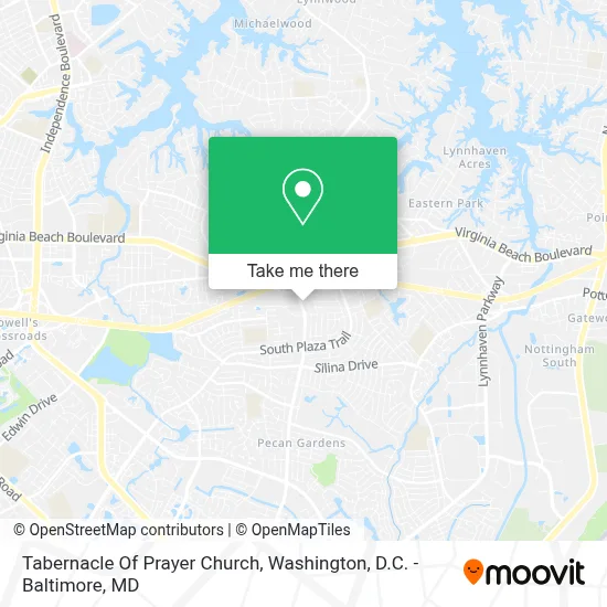 Tabernacle Of Prayer Church map