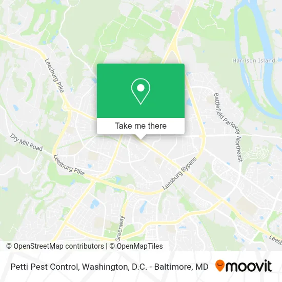 Petti Pest Control map