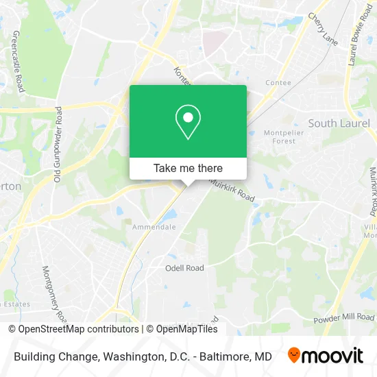 Building Change map