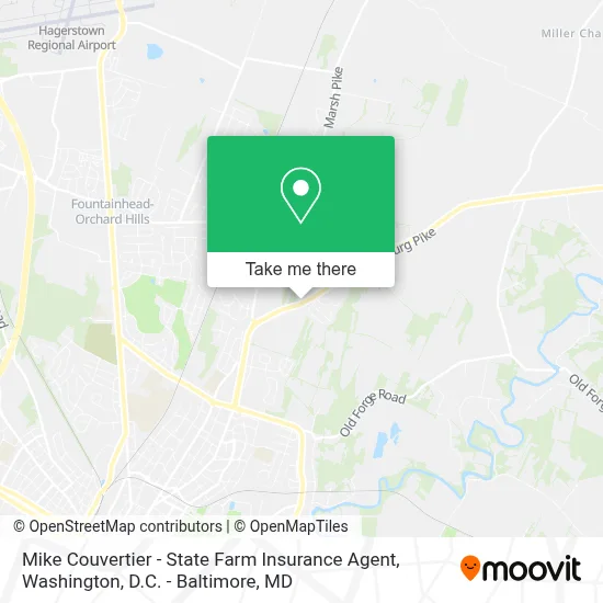 Mike Couvertier - State Farm Insurance Agent map