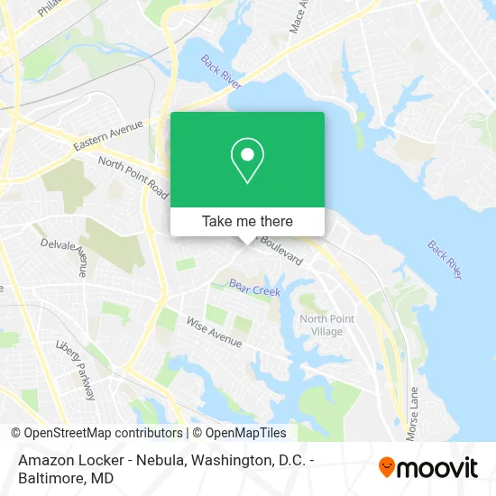 Amazon Locker - Nebula map