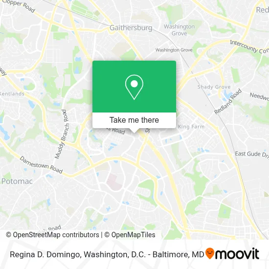 Regina D. Domingo map
