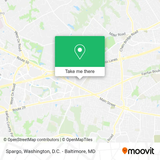 Spargo map