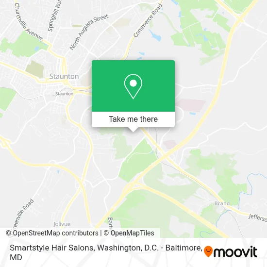 Smartstyle Hair Salons map