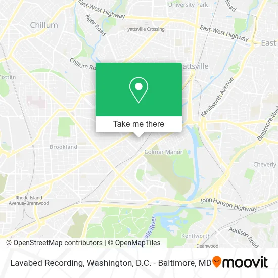 Lavabed Recording map