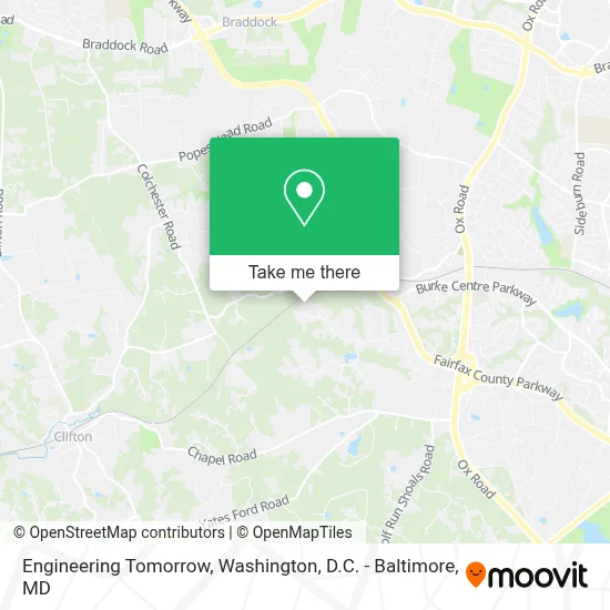 Engineering Tomorrow map