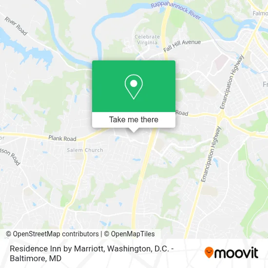 Residence Inn by Marriott map