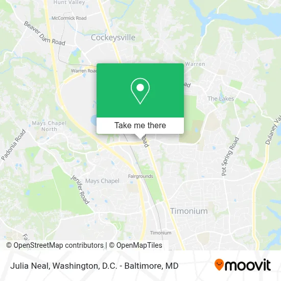 Julia Neal map