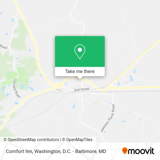 Comfort Inn map