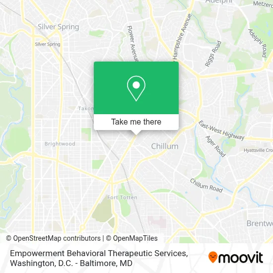 Empowerment Behavioral Therapeutic Services map