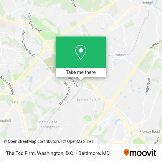 The Tcc Firm map