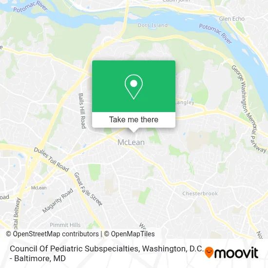 Council Of Pediatric Subspecialties map