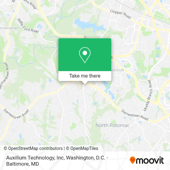 Auxilium Technology, Inc map