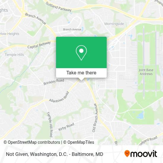 Not Given map