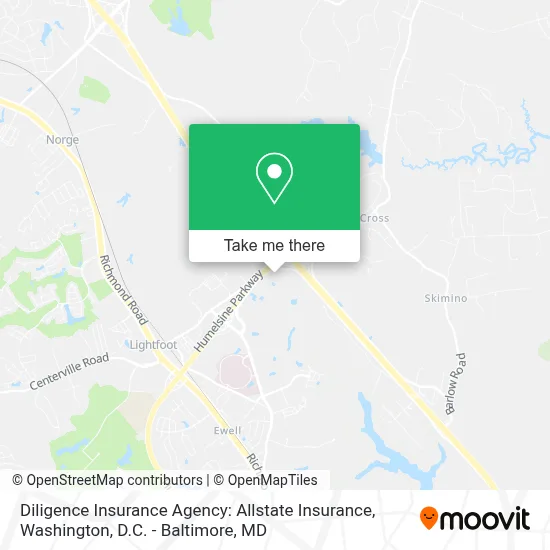 Diligence Insurance Agency: Allstate Insurance map
