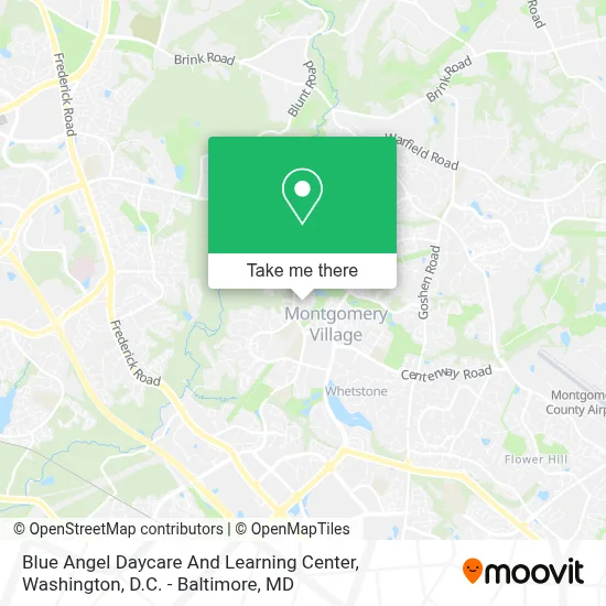 Blue Angel Daycare And  Learning Center map