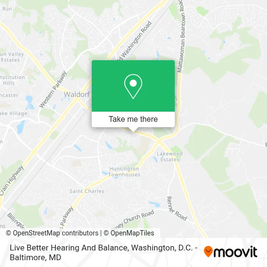 Live Better Hearing And Balance map