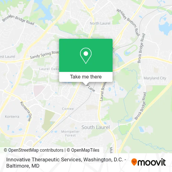 Innovative Therapeutic Services map