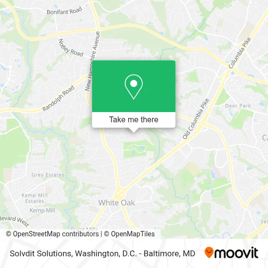 Solvdit Solutions map