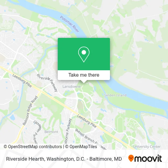 Riverside Hearth map