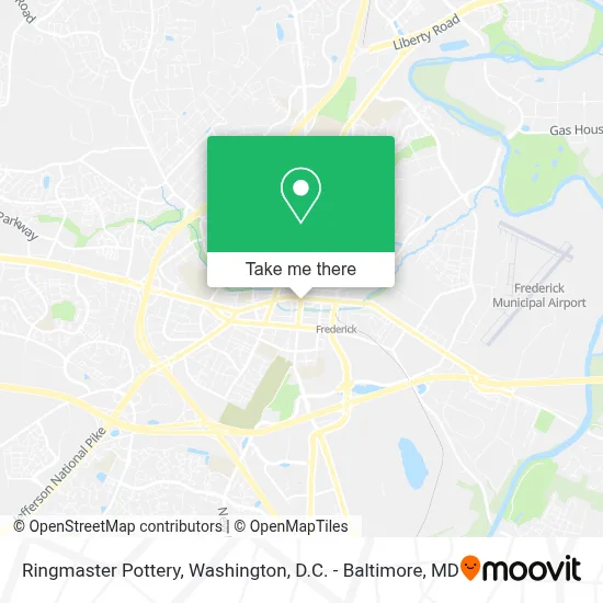 Ringmaster Pottery map