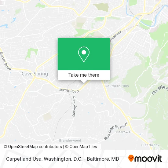 Carpetland Usa map