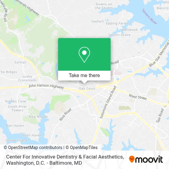Center For Innovative Dentistry & Facial Aesthetics map