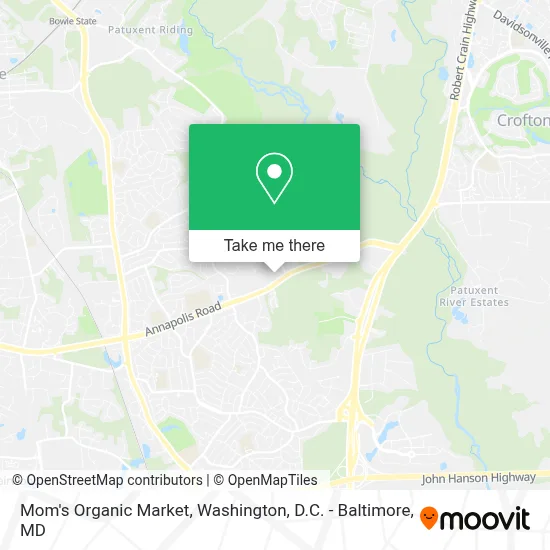 Mom's Organic Market map