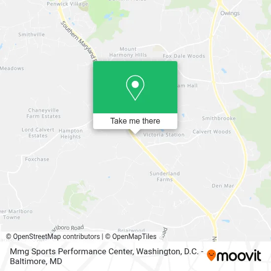 Mmg Sports Performance Center map