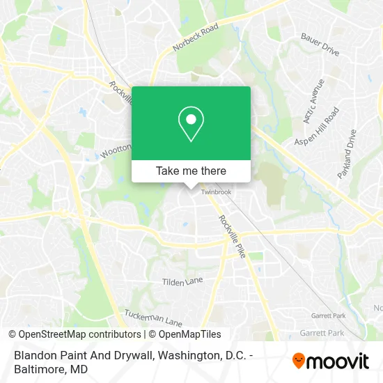 Blandon Paint And Drywall map