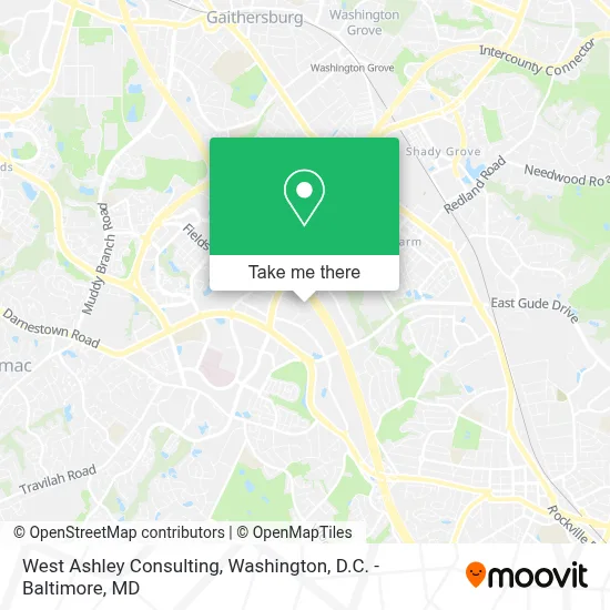 West Ashley Consulting map