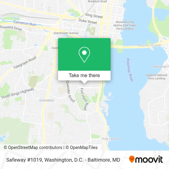 Safeway #1019 map