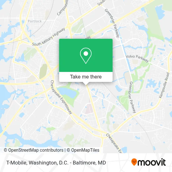 T-Mobile map