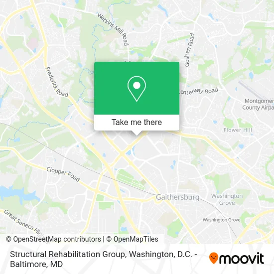 Structural Rehabilitation Group map