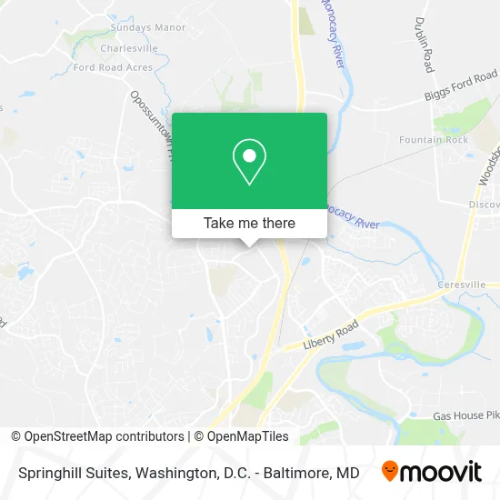 Springhill Suites map