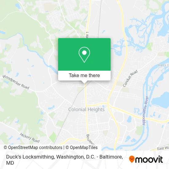Duck's Locksmithing map
